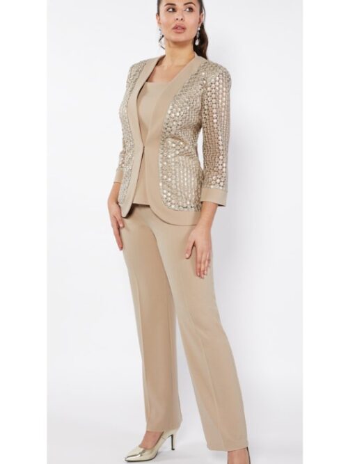 TRES PIEZAS: CUERPO PANTALÓN Y CHAQUETA - MALDIVAS