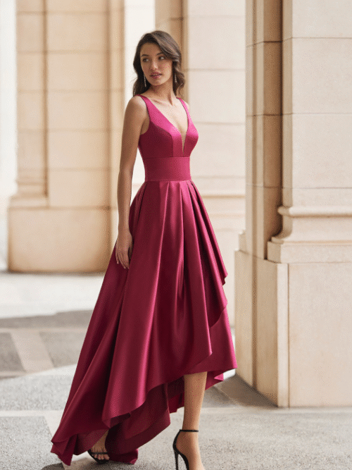 VESTIDO INVITADA MARFIL - 7J2O2