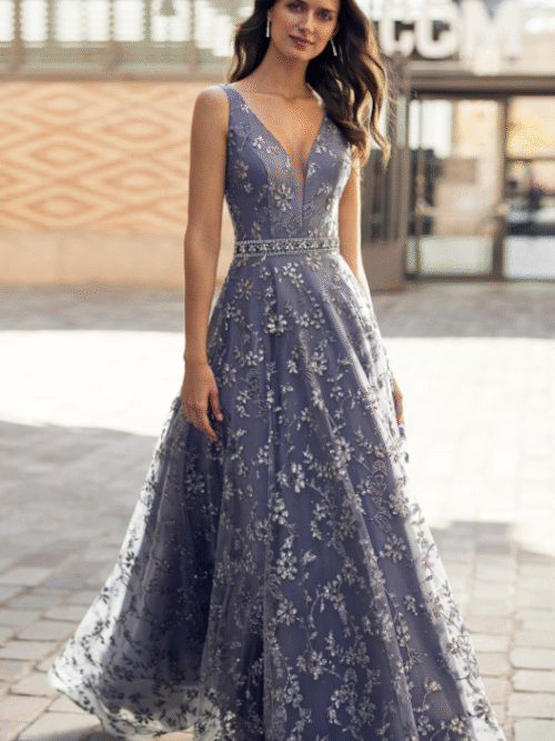 VESTIDO INVITADA MARFIL - 7J259