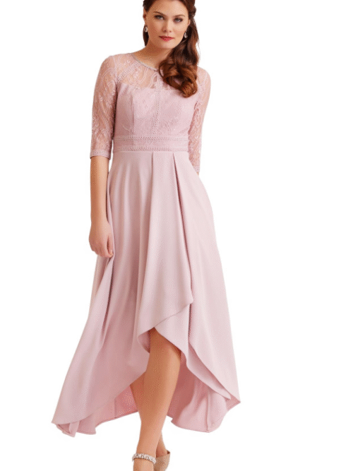 VESTIDO FIESTA LILLY - ROSA EMPOLVADO